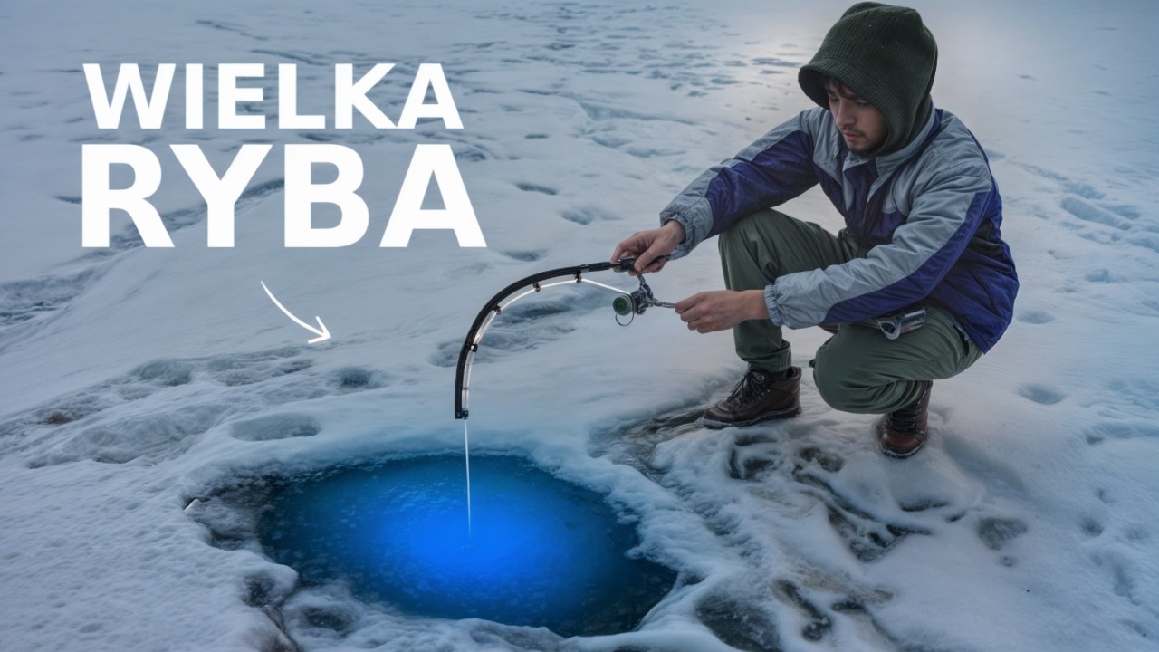 Dzięki Lodu Dotarłem na Najlepsze Miejsce Ryb