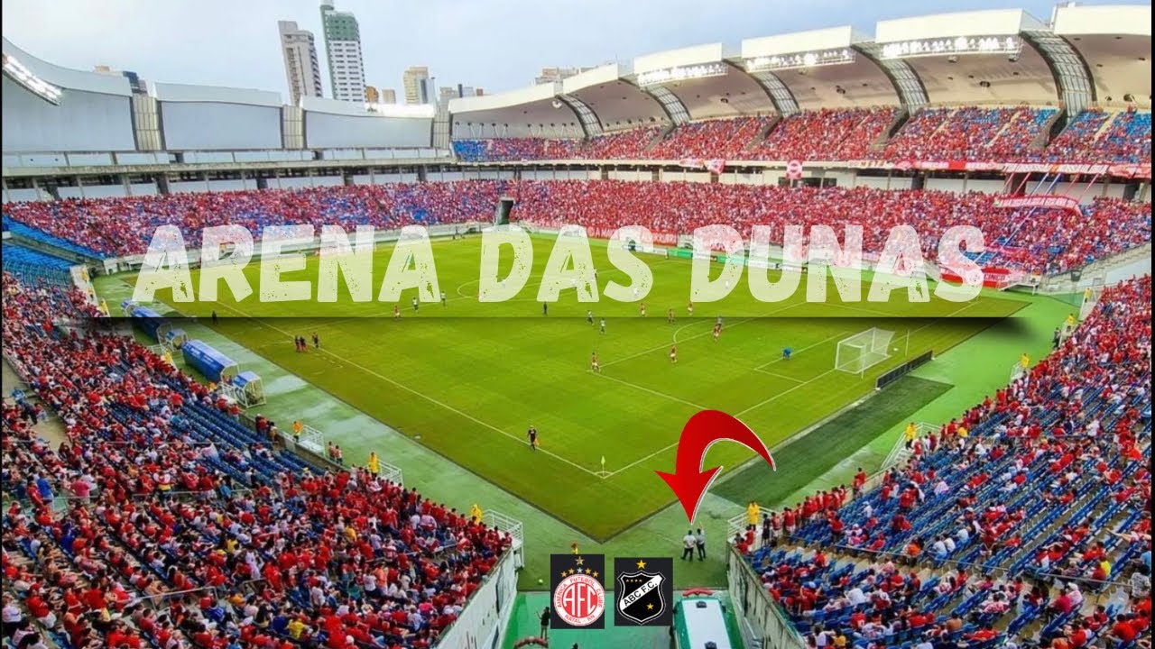 Fomos assistir o CLÁSSICO rei América x ABC no arena das dunas ( Natal-RN )
