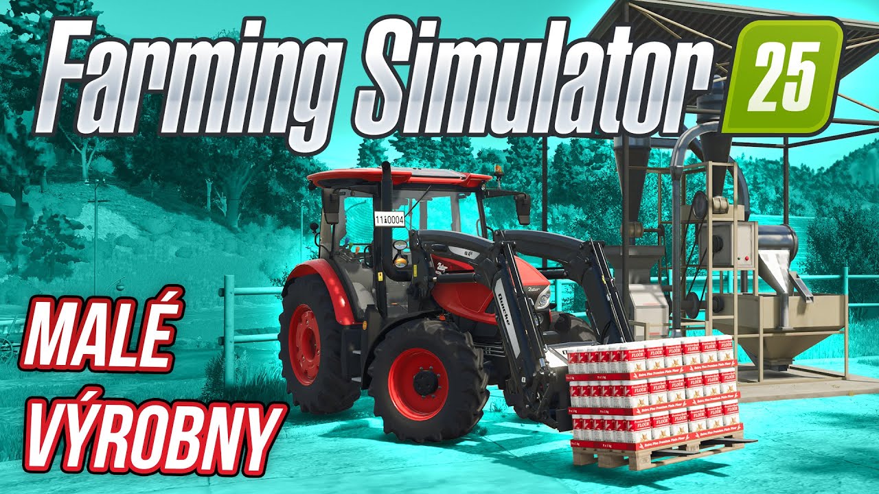 MALÉ VÝROBNY! | Farming Simulator 25 #08