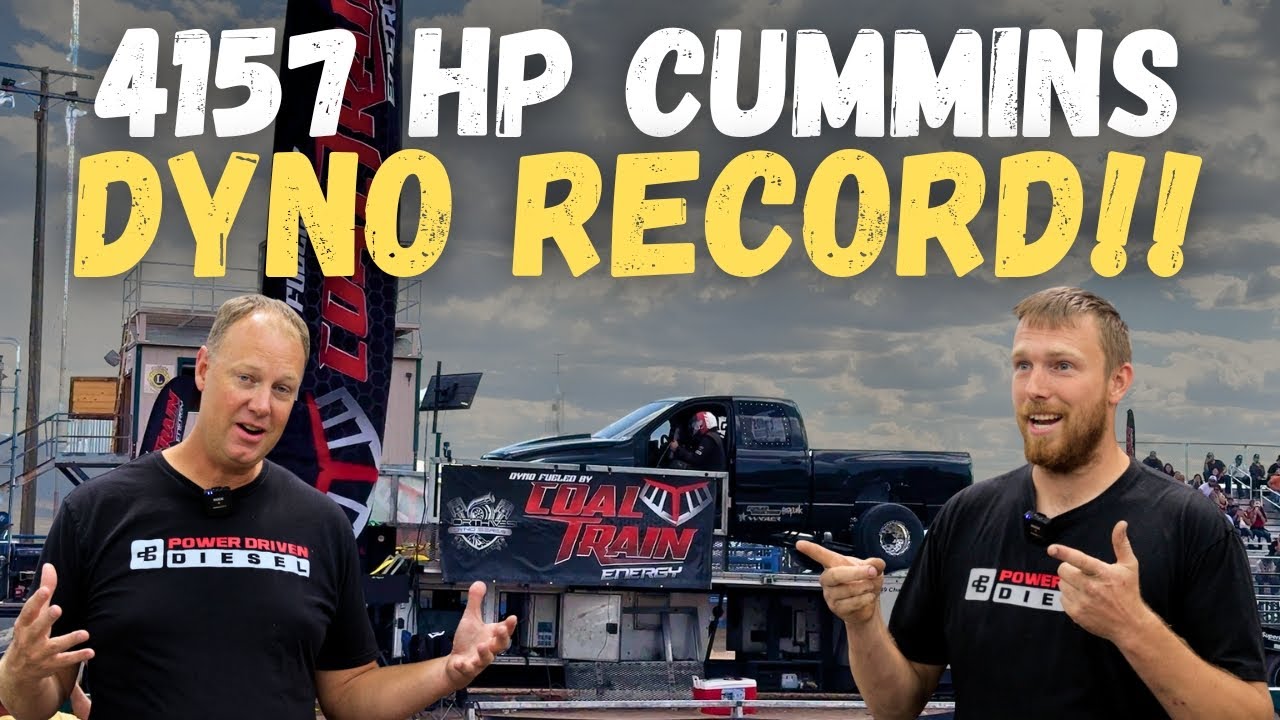 Cummins мощностью 4157 л.с. устанавливает рекорд на выставке Diesels In The Mountains
