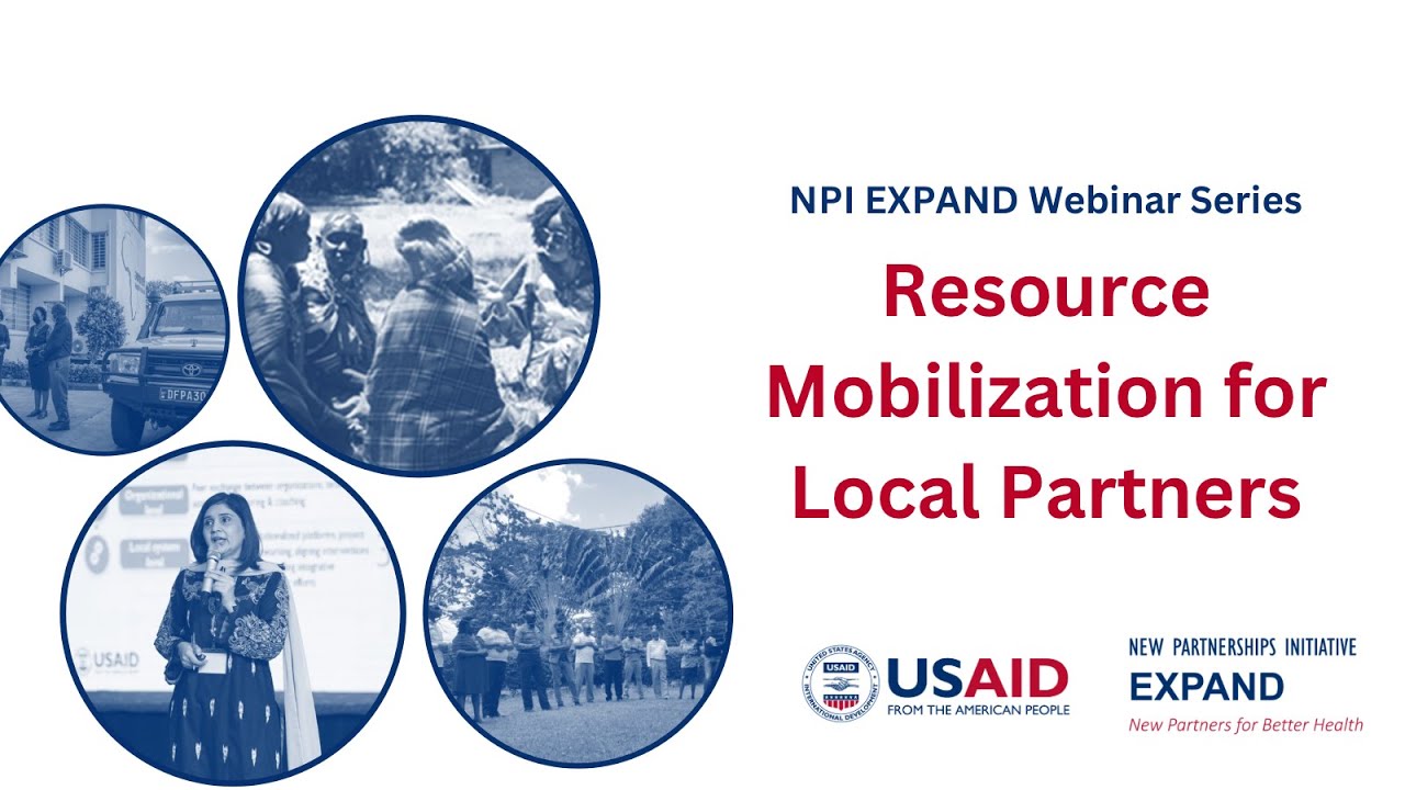 Lessons in Localization Webinar 7: Show Me the Money - Resource Mobilization for Partners