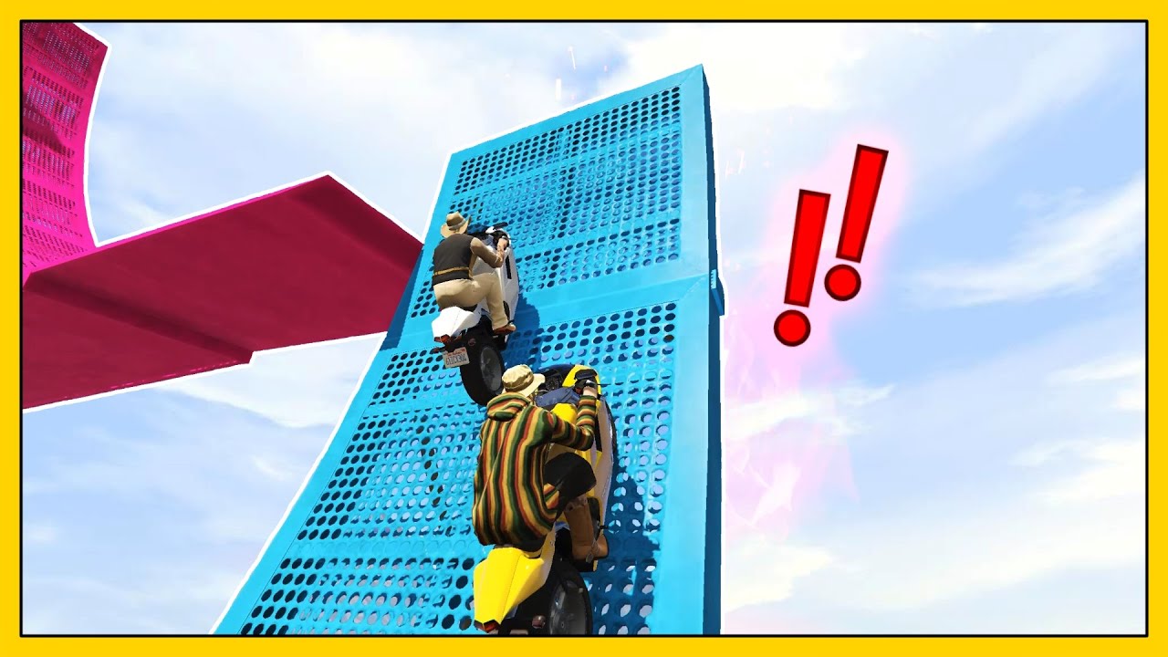 GTA 5 RACES BUT IT'S IMPOSSIBLE PARKOUR