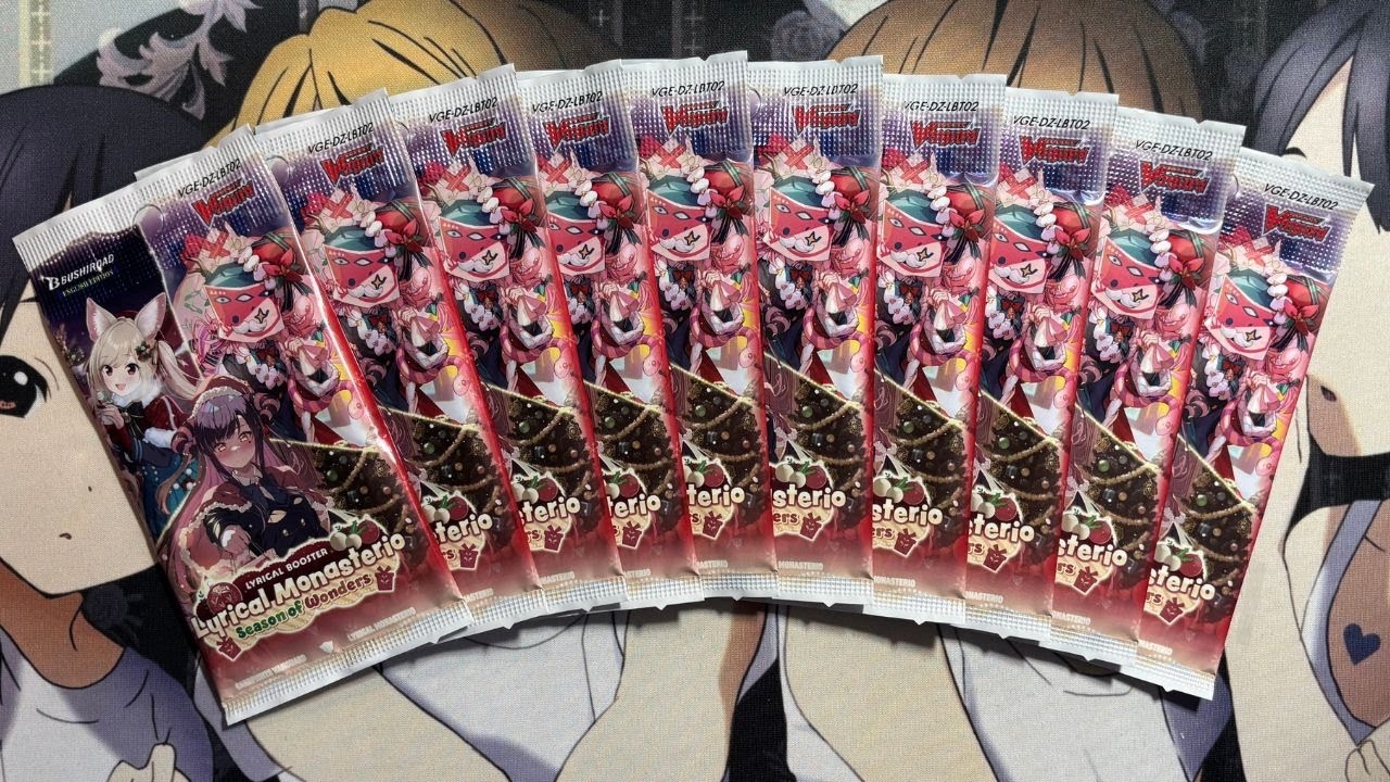 Opening More Cardfight Vanguard Lyrical Monasterio Season of Wonders Booster Packs