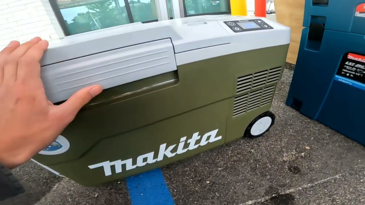Checking out the Makita Cooler AND Heater!