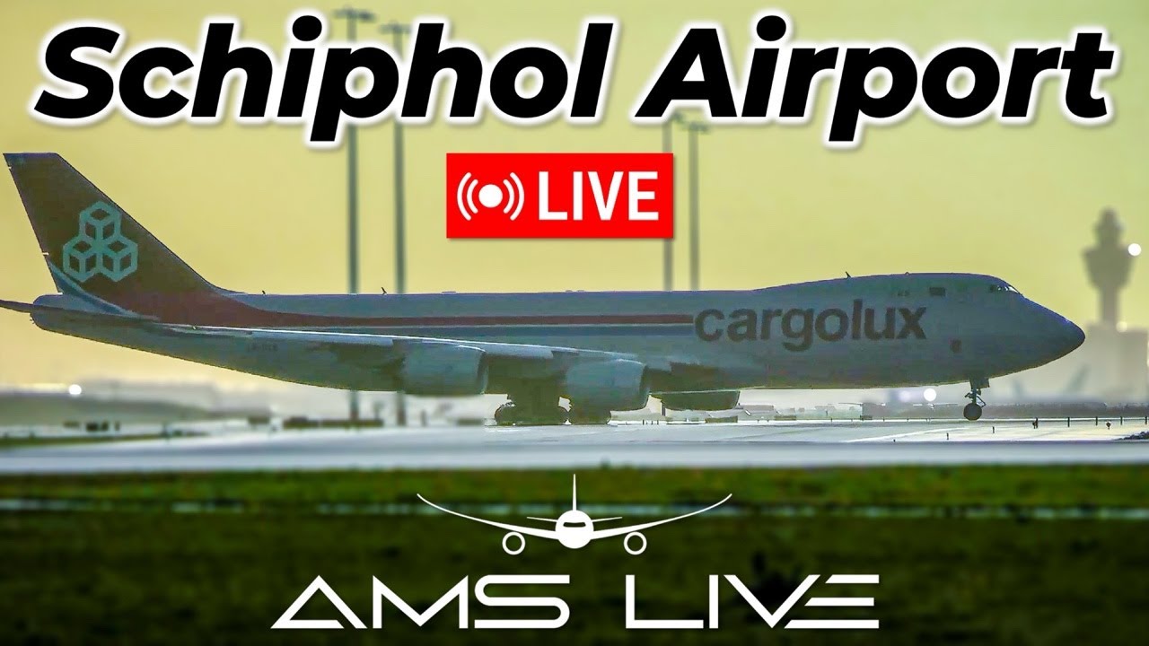 LIVE: More Up Close Departures at Amsterdam Schiphol Airport | Sep 25, 2025