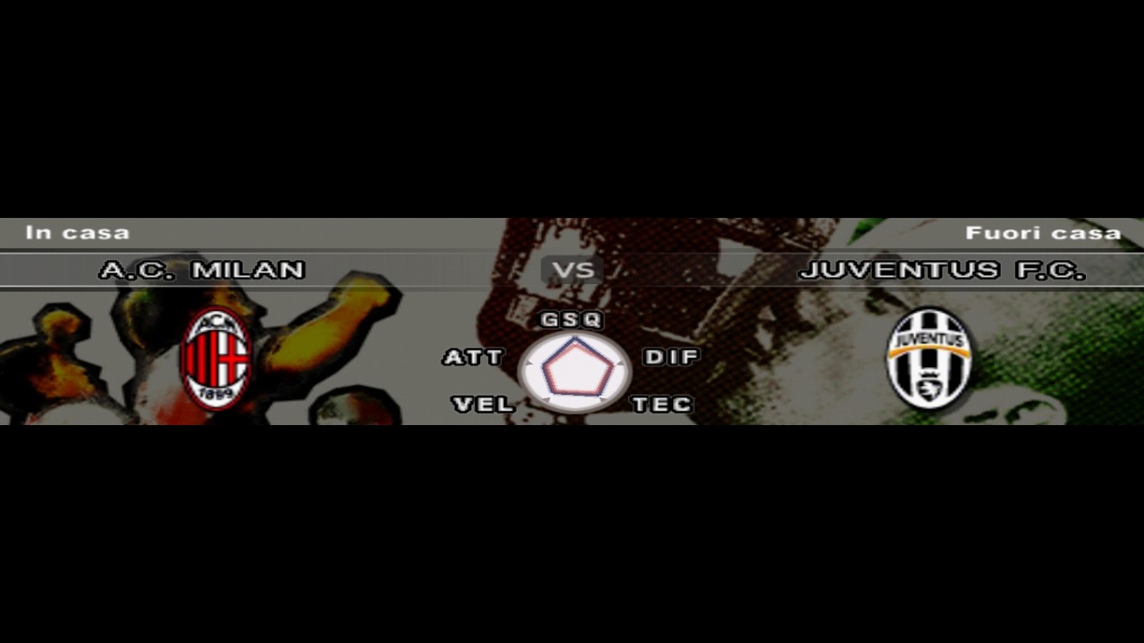 PES2009 | MILAN - JUVENTUS (9°GIORNATA SERIE A)