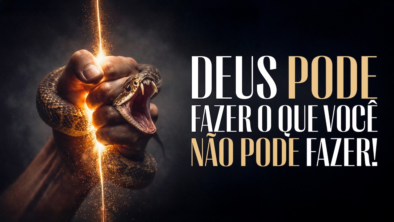 DEUS PODE FAZER O QUE VOCÊ NÃO PODE FAZER  - Pastora Tânia Tereza