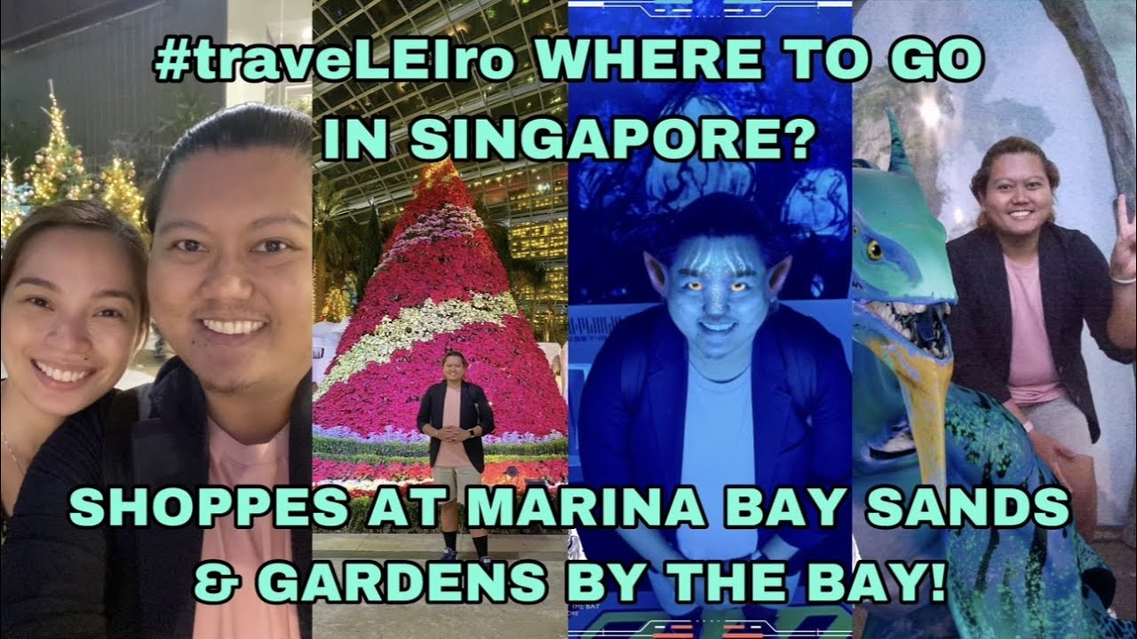 #traveLEIro WHERE TO GO IN SINGAPORE? SHOPPES AT MARINA BAY & GARDENS BY THE BAY! | LEI DIAMANTE