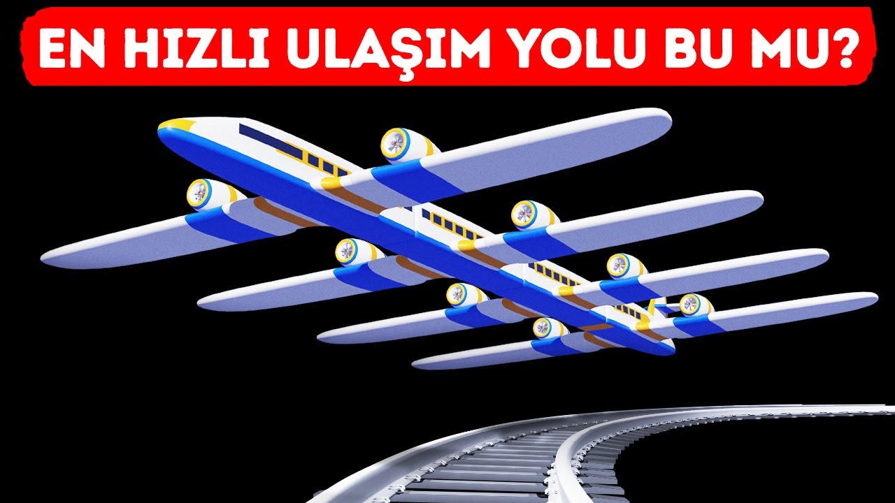 Yakın Gelecekte Uçağa Dönüşen Trenlerle Seyahat Edebileceğiz