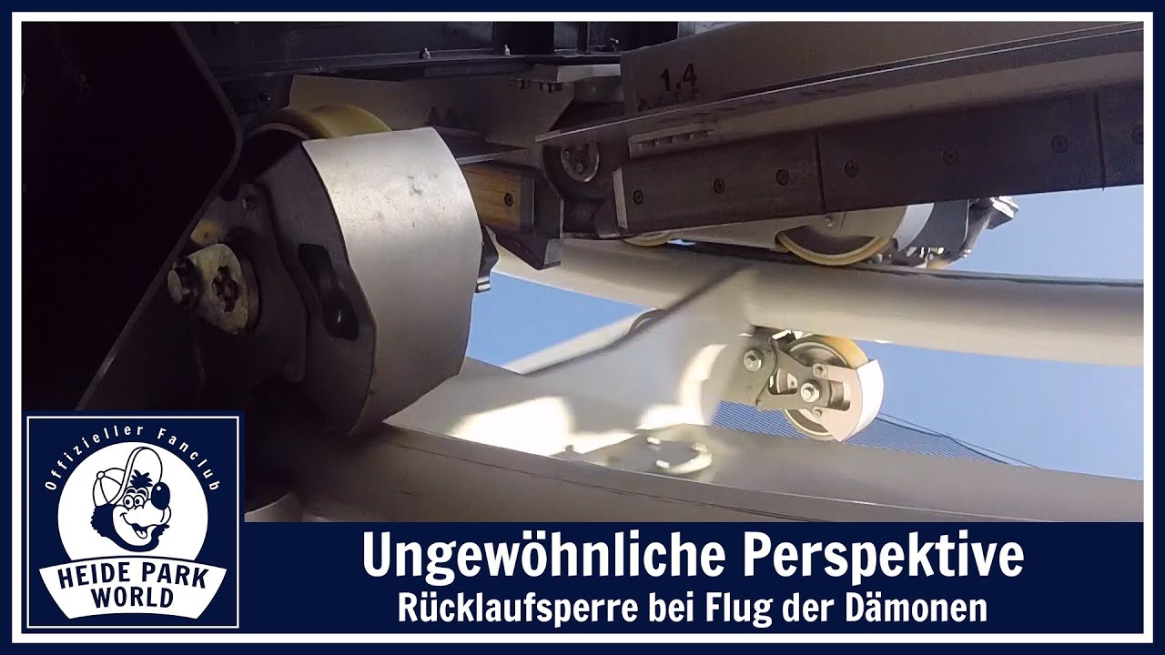 Ungewöhnliche Perspektive: Rücklaufsperre 