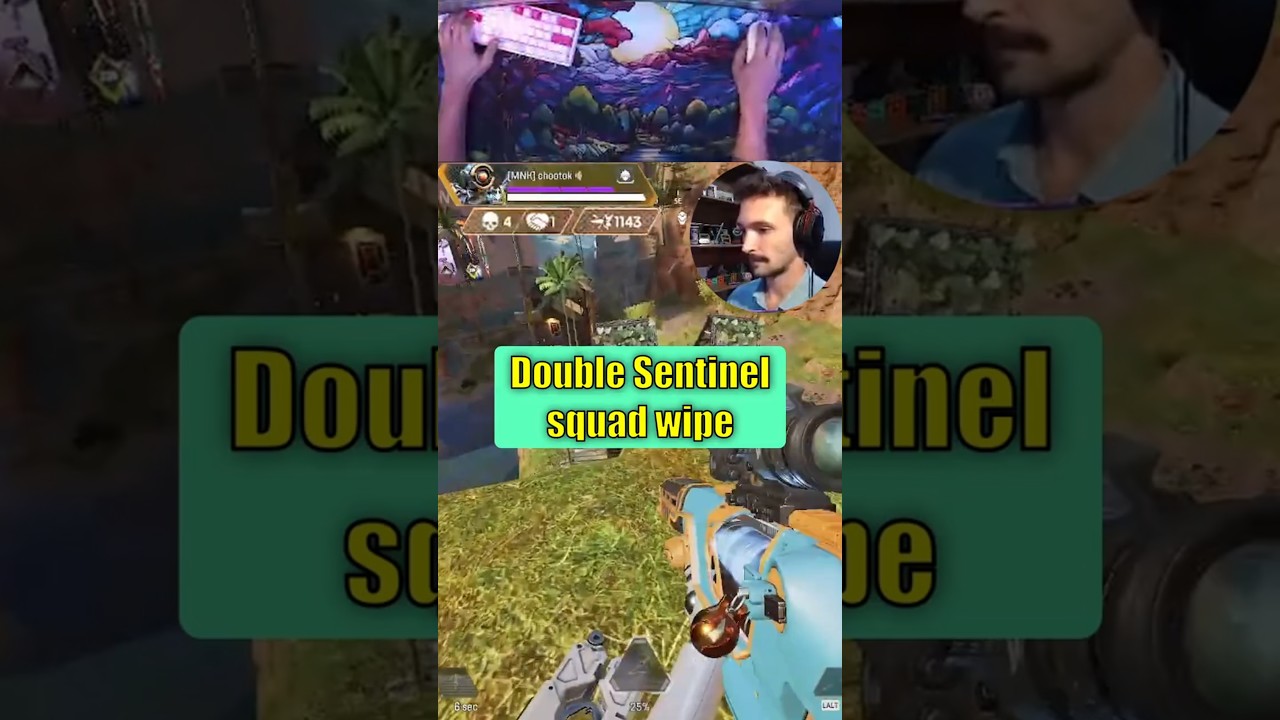 Double Sentinel squad wipe with 7 headshots  