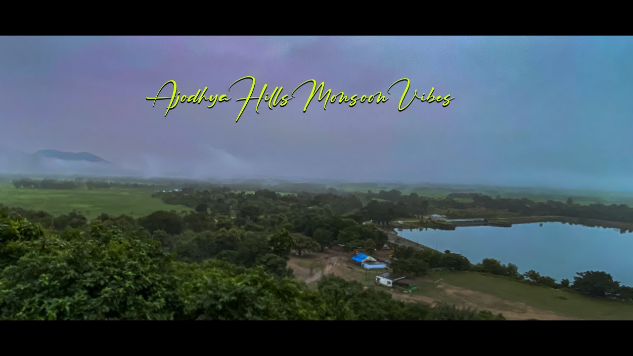 Ajodhya Hills Monsoon Vibes | Cloud Covered Mountains, Waterfalls & Nature Bliss