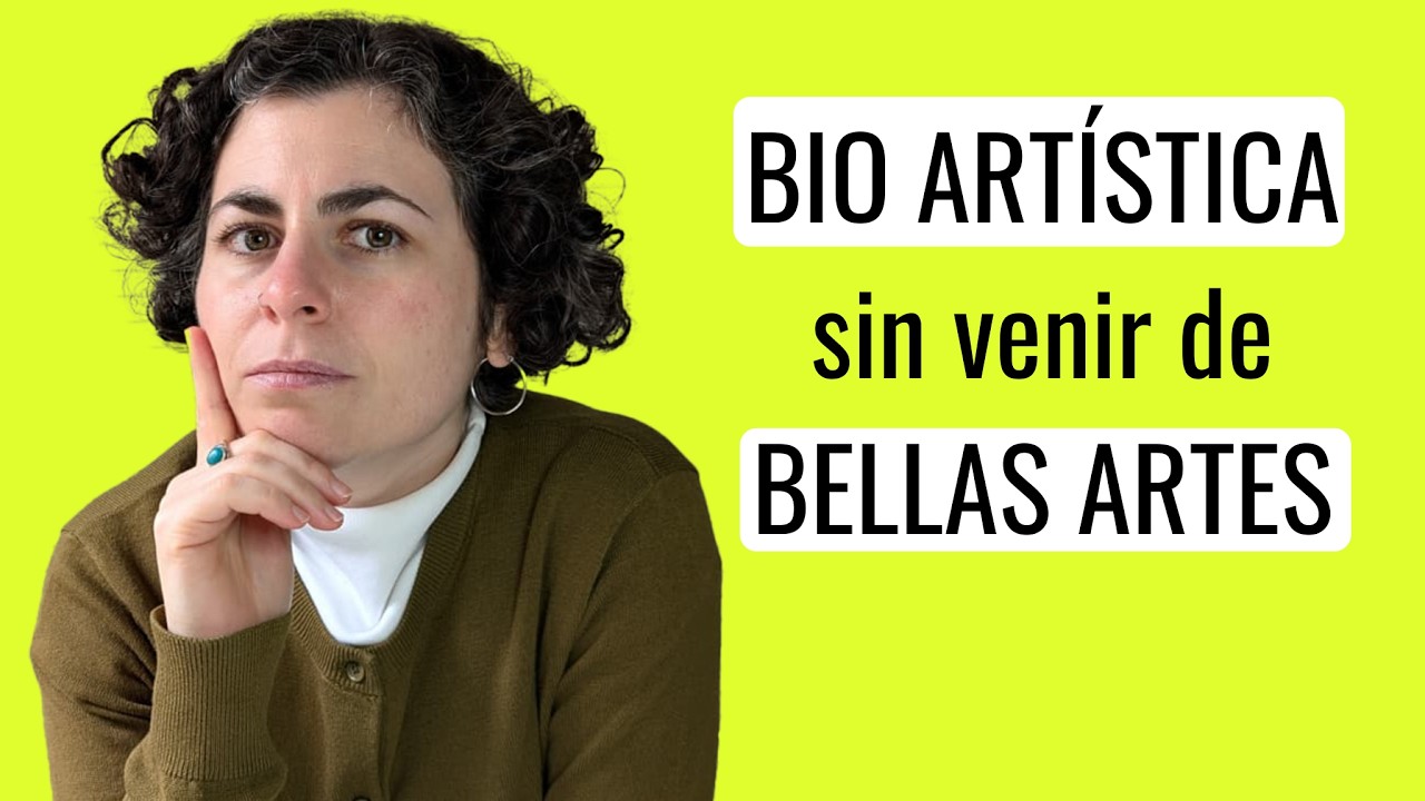 Cómo escribir tu BIO artística (y no confundirla con el Statement o el CV)