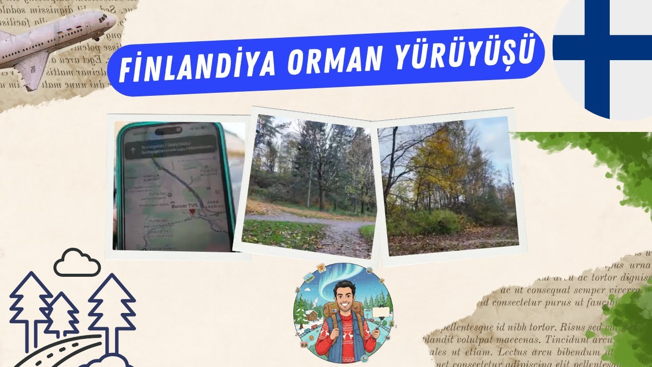 Finlandiya Orman Yürüyüşü / Gezi ve Market