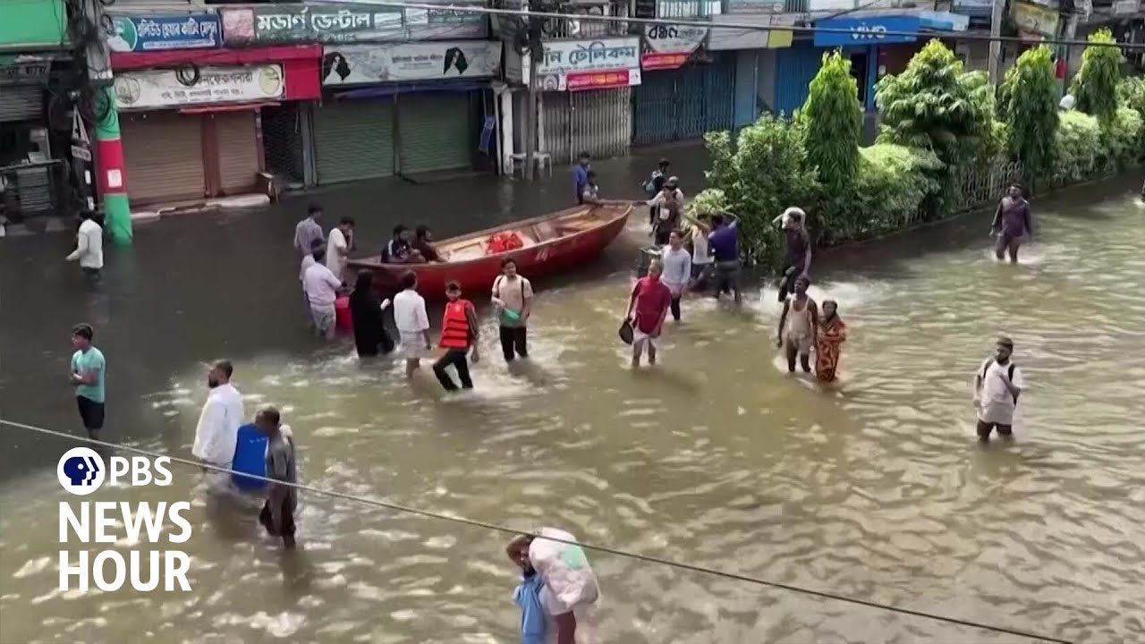 As rising sea levels swallow Bangladesh's land, its climate refugees are forced to adapt