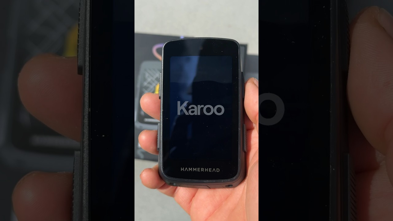 Велокомпьютер Hammerhead Karoo 3 - главный конкурент Garmin EDGE 1050 #гармин #тренировка #спорт