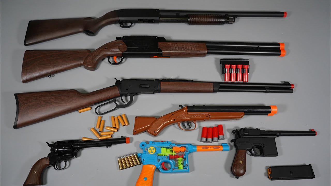 Wild West Cowboy Weapon Toy Gun - Shell Ejecting style Toy Guns - Realistic Toy Guns Collection