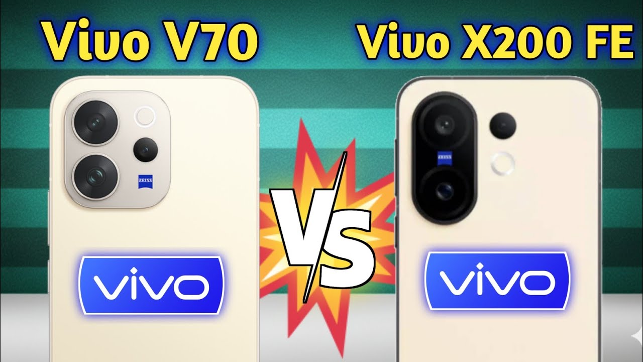 Vivo V70 vs Vivo X200 FE Full Specs Comparison 🔥 Camera, Performance, Battery Test | 2026
