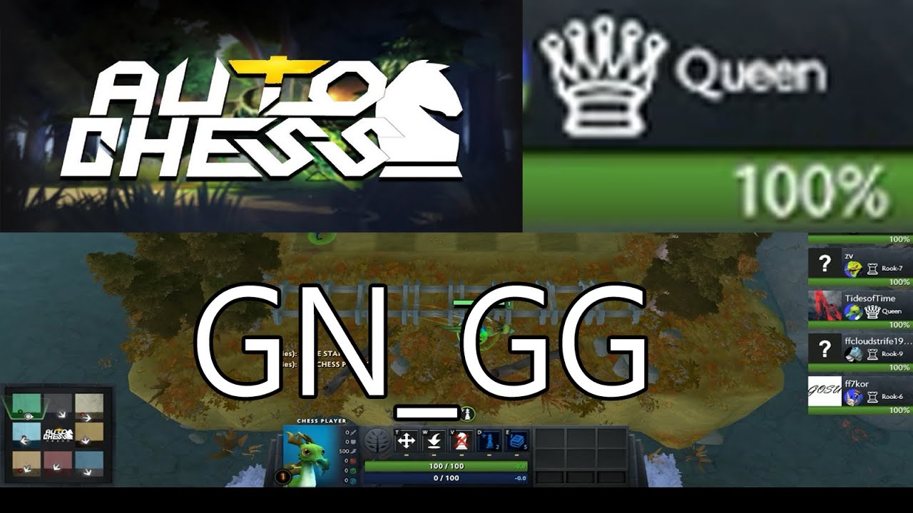 DOTA AUTO CHESS - GN  RUSSIAN TOP 13 LEADERBOARD QUEEN PLAYER ( QUEEN #13)