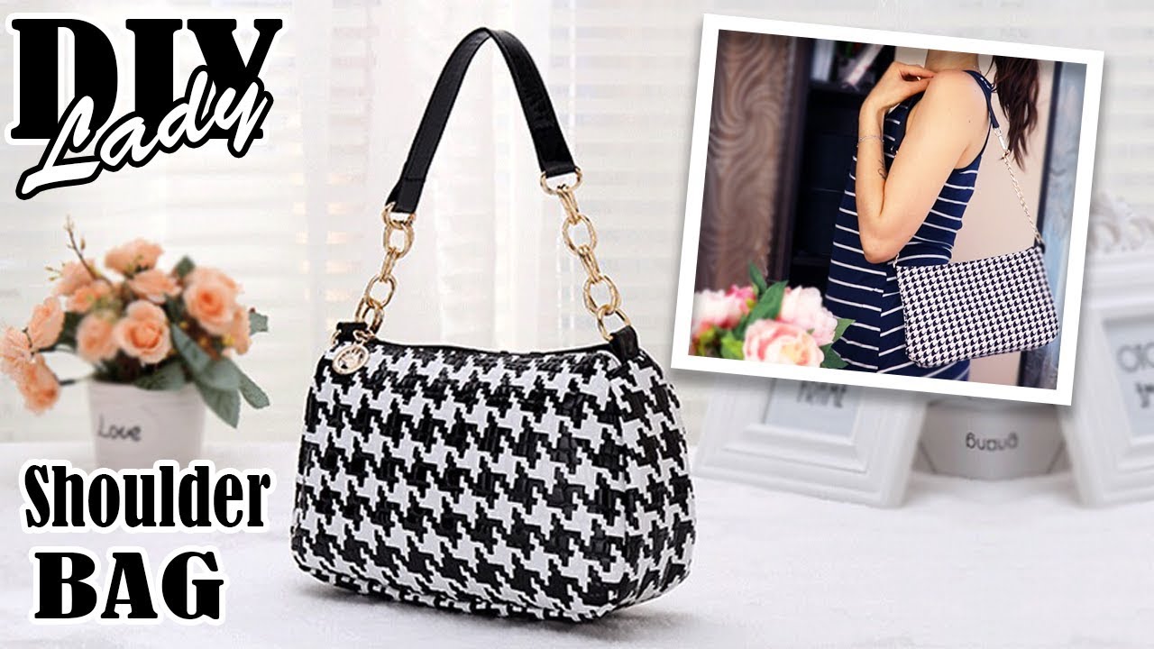 DIY POPULAR DESIGN PURSE BAG // Cute Casual Tote Bag Tutorial