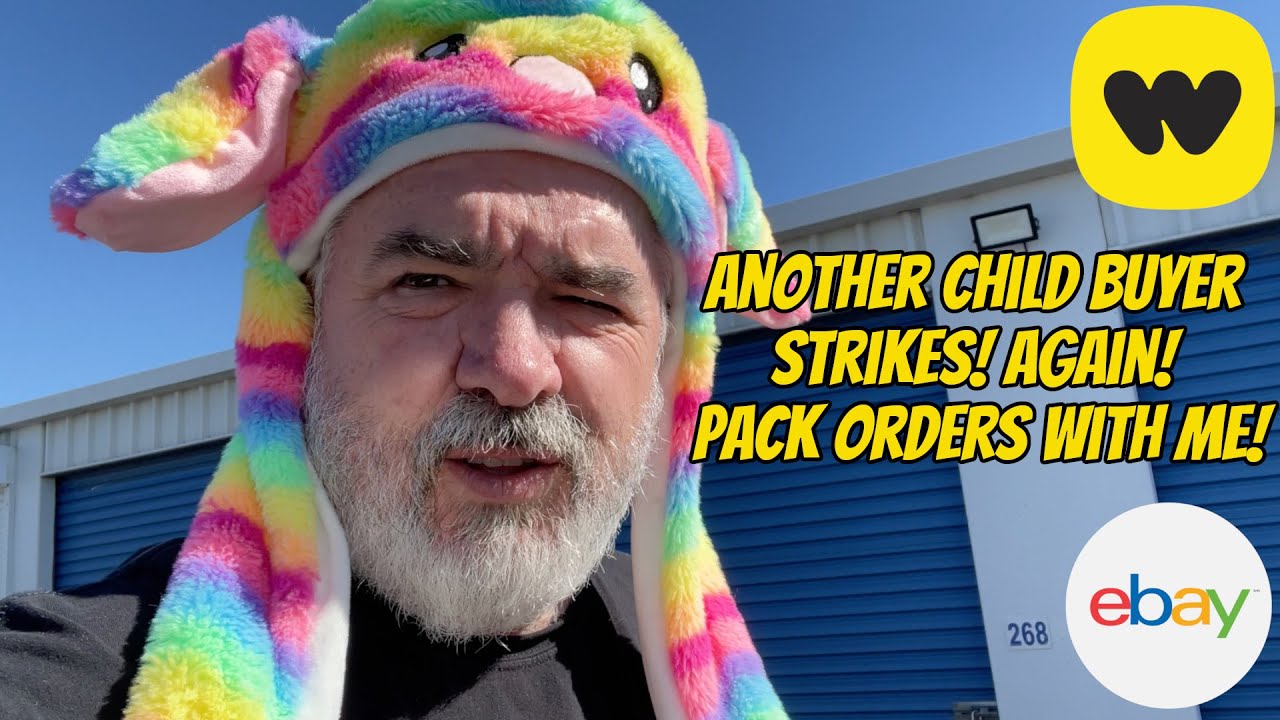 Another Child Buyer Strikes Again on eBay! Pack Orders with Me and Sort Clothing