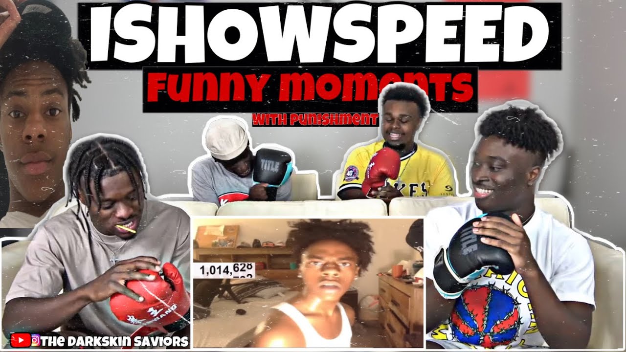 ISHOWSPEED Funny Moments (Try Not To Laugh W/ Punishment)