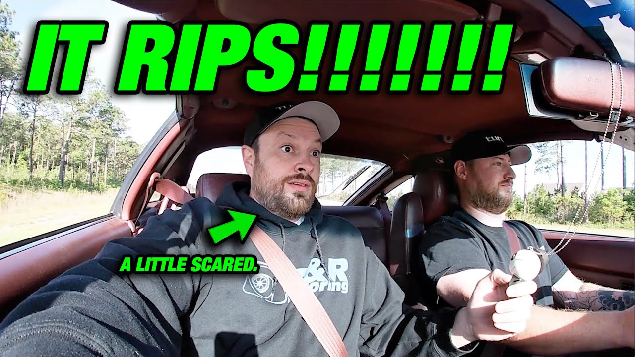First Drive With The SUPRA'S New TURBO Setup! IT RIPS! (Maxpeedingrods T70)