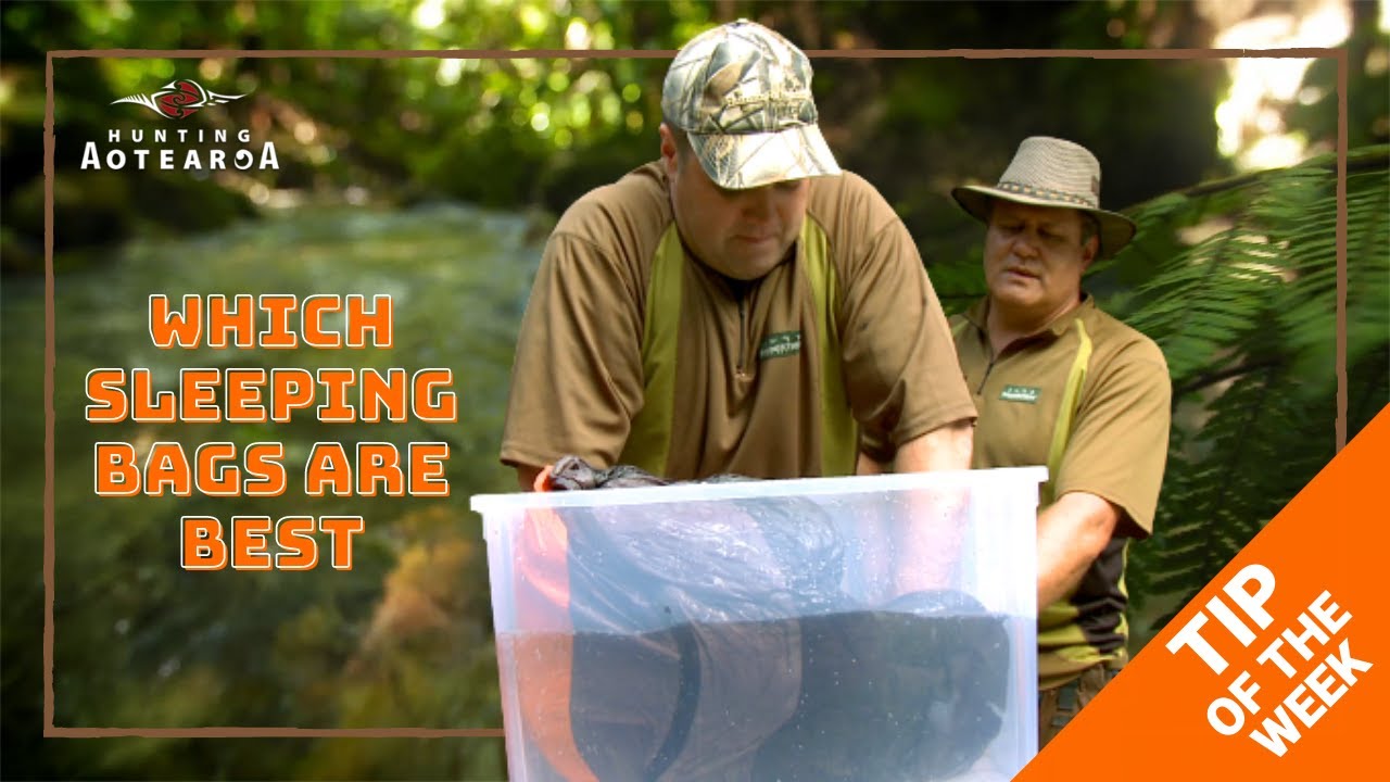 Hunting Aotearoa Tip - Sleeping Bags for Outdoors