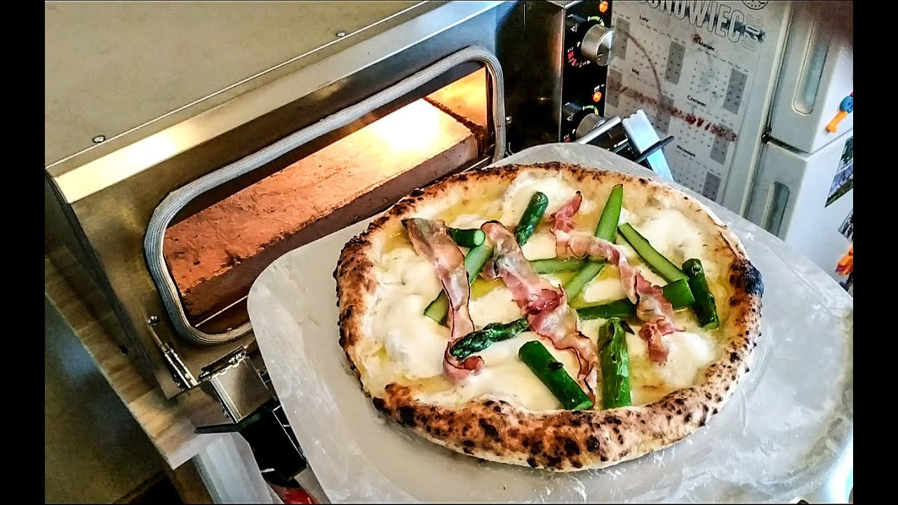 480&deg;C - Pizza Napoletana ze Szparagami i Boczkiem  - Piec EffeUno P134H