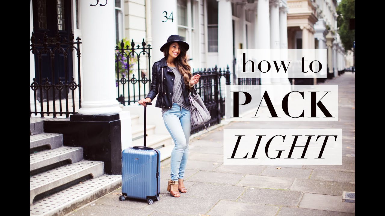 How To Pack Light for Travel