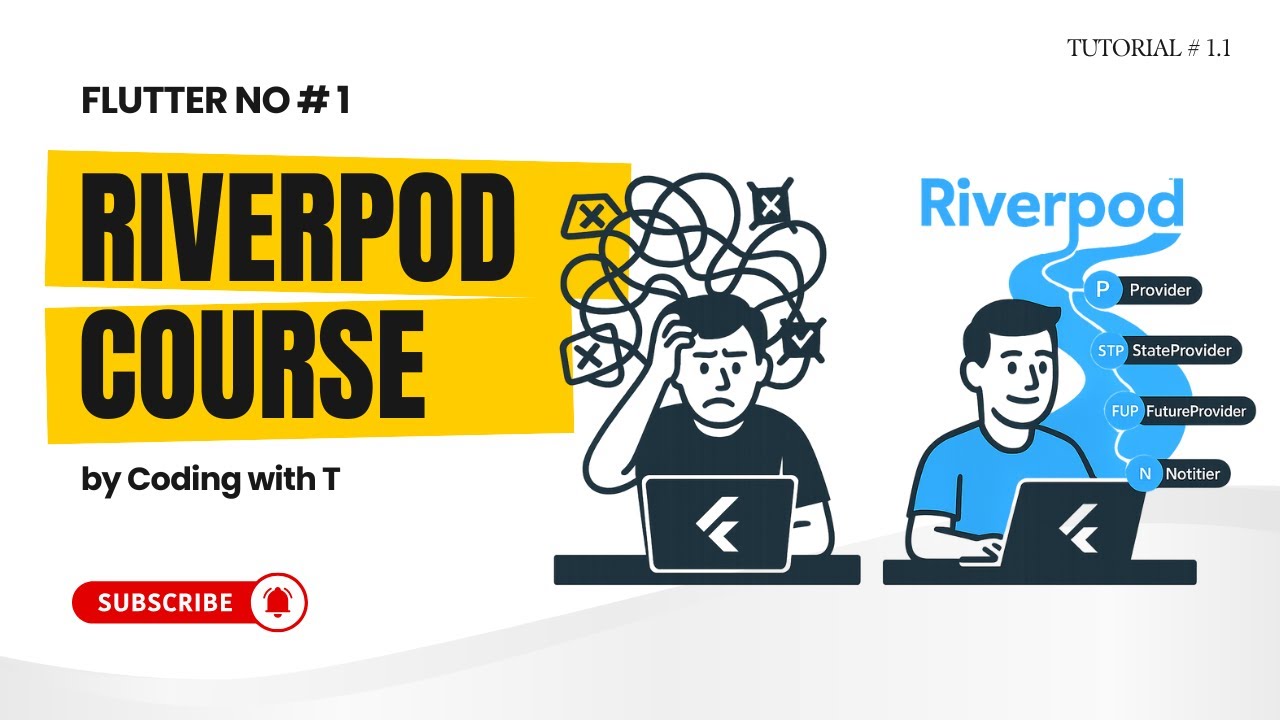 #1 Master Riverpod | Flutter Riverpod State Management 2025