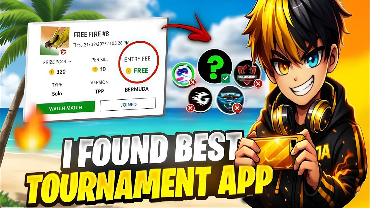 I Found Best Tournament App | Only Profit In 24 Hours No Loss | NOTADI FF