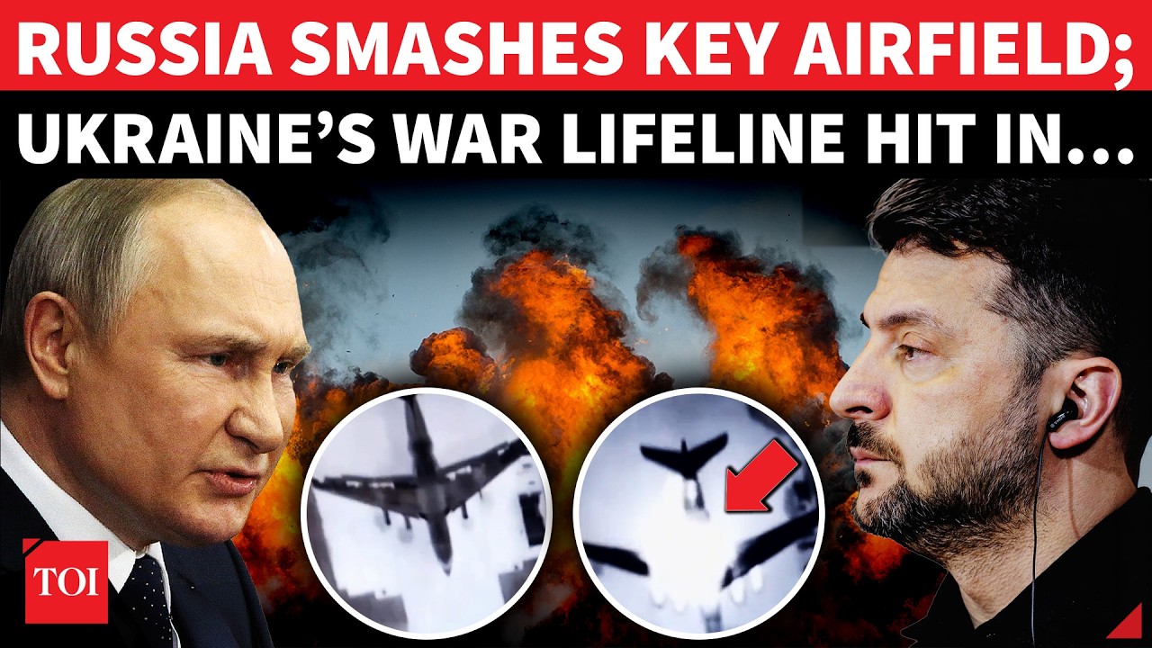 ‘AIRFIELD DESTROYED’: Russia Cripples Ukraine’s Air Power With Ferocious Strike | Zelensky ‘Pleads’