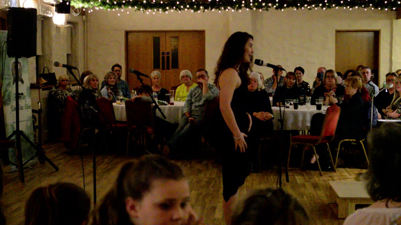 Think of Me. A solo by Carys Carmen Phillips at - An evening with Peter Karrie @ Llancaiach Fawr