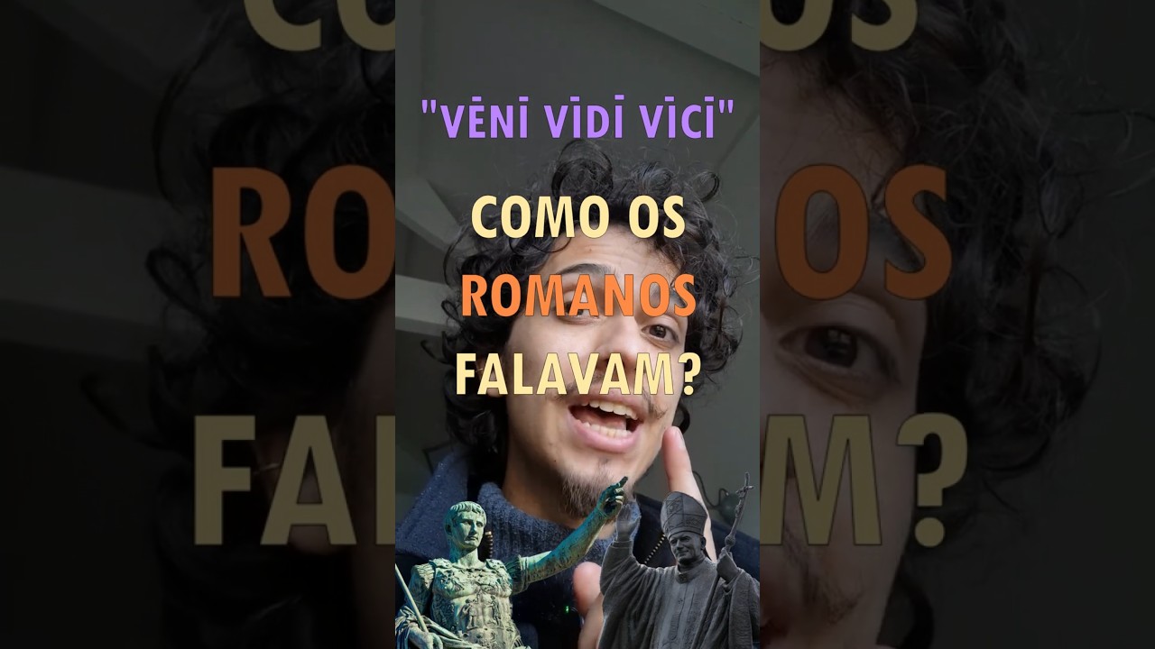 O LATIM DE J&Uacute;LIO C&Eacute;SAR! #latim #linguas #linguistica #historia #roma #idiomas