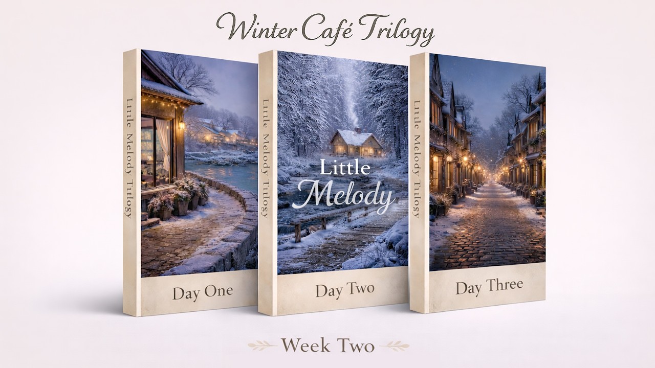 Winter Café Trilogy – Week Two | Seaside, Cabin & Old Town (36 Instrumental Tracks) | Little Melody