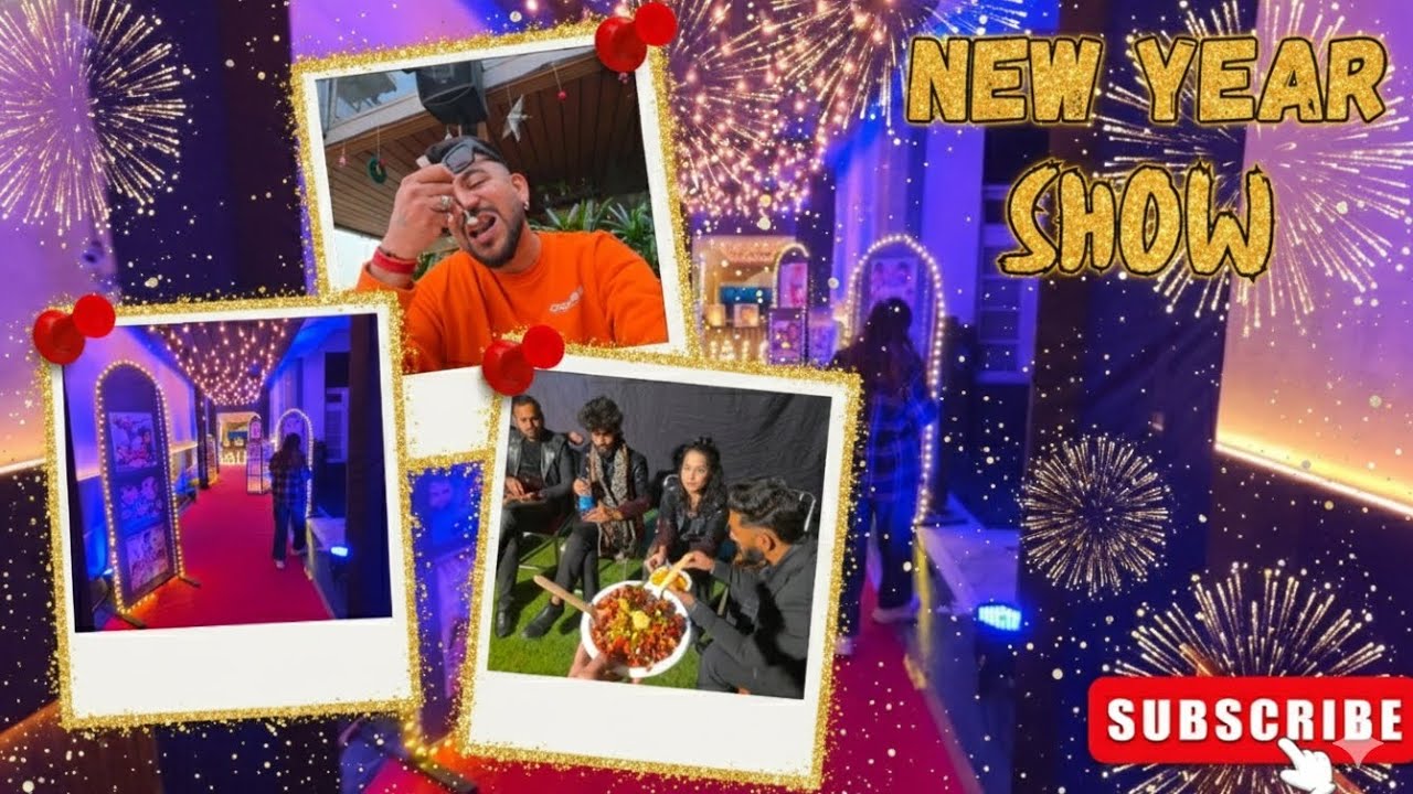 New Year Show IN jaipur At Jai Club|| NEW|| VLOG|| NEW YEAR VLOG|| The roadside entertainer||