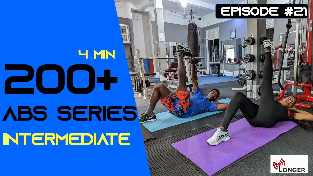 200+ ABS Workout Series / Intermediate Episode #21