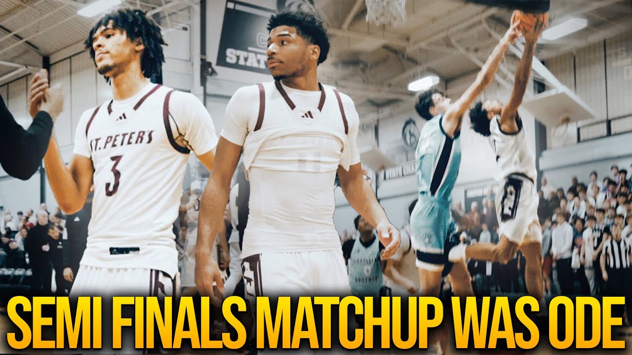 CBA vs ST PETERS PREP was CRAZY in state semis? SPP came and SHUT SH*T down @ they crib.