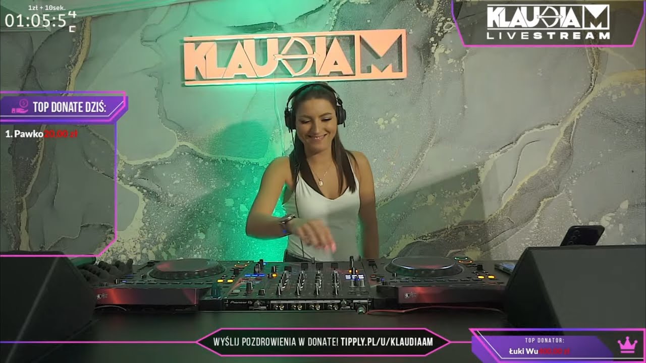 Klaudia M- Live Mix NAJLEPSZA KLUBOWA MUZYKA 2025 NA ŻYWO! 🔴