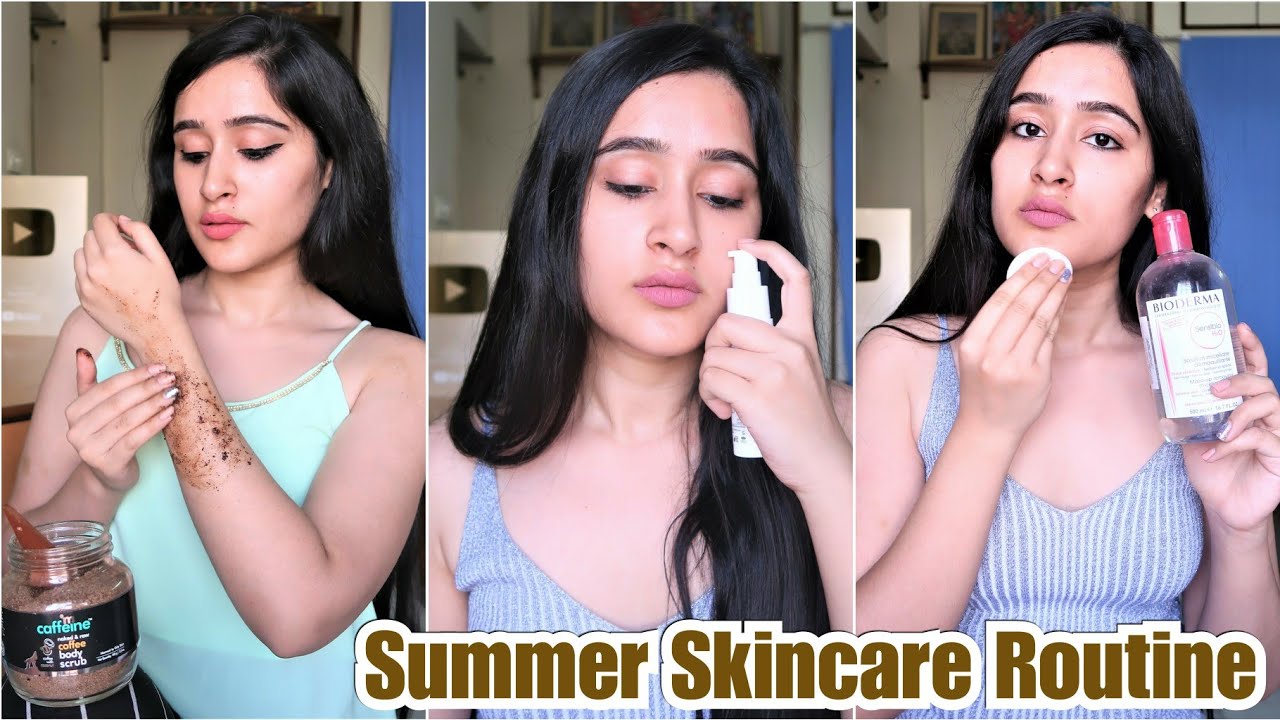 TEENAGERS' SUMMER DAY & NIGHT Skincare Routine - Oily skin, Normal Skin & Dry Skin