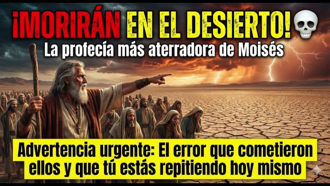 iMORIRAN EN EL DESIERTO! Advertencia : El error que cometieron ellos y que tu estas repitiendo hoy