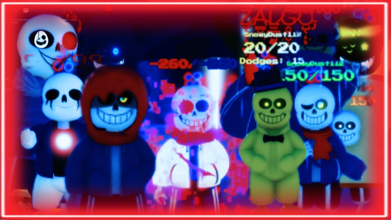 Ranking all Sans Funny Boss Rush Skins