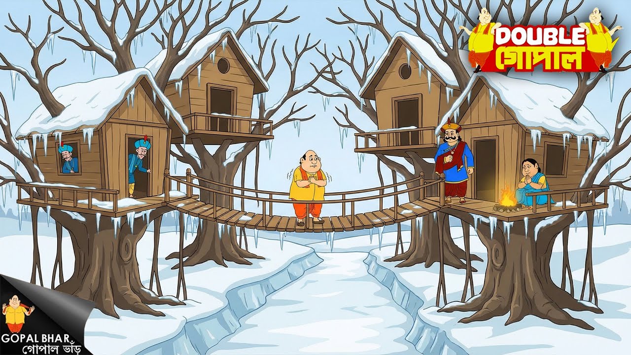 খাদের উপরে গাছের ঘর এবং ঠান্ডা বাতাস, গোপাল দাদার অনন্য বাড়ি | Gopal Bhar | গোপাল ভর | New Episode
