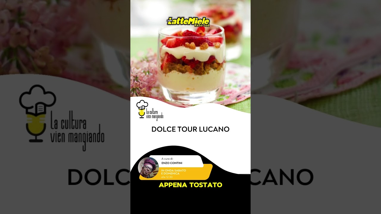 🍴 Dolce tour lucano #lattemiele #podcast #food