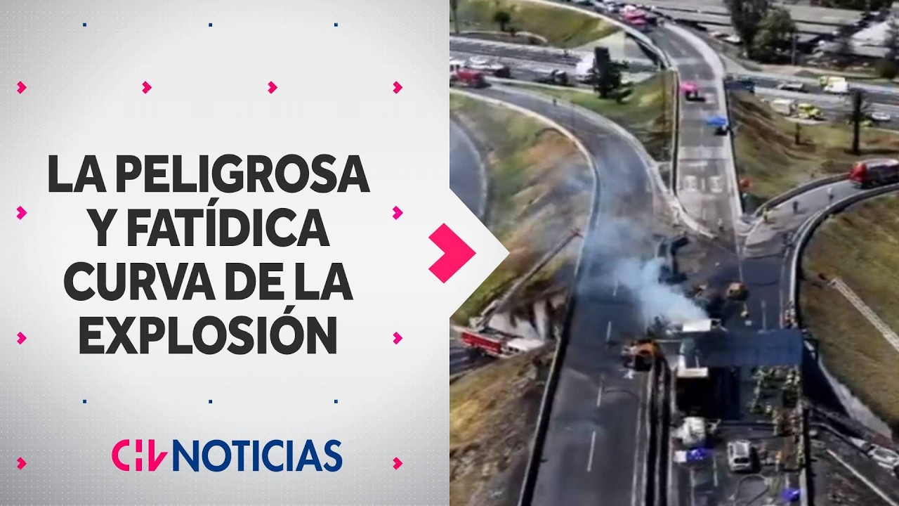 Tragedia en Renca: Así es la peligrosa y fatídica curva donde ocurrió el impacto - CHV Noticias