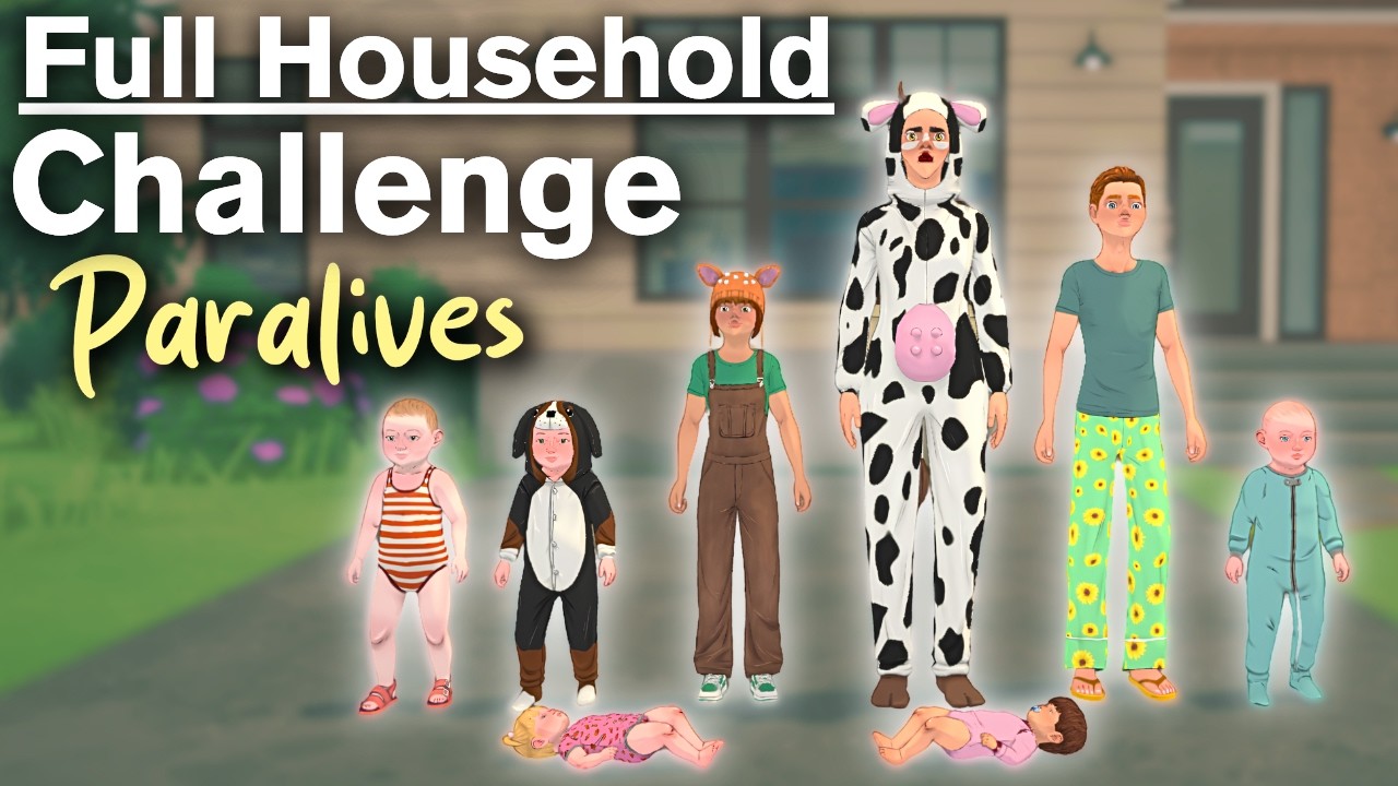 ☀️Can This Para Survive With 7 Babies? (Causing CHAOS In Paralives!)