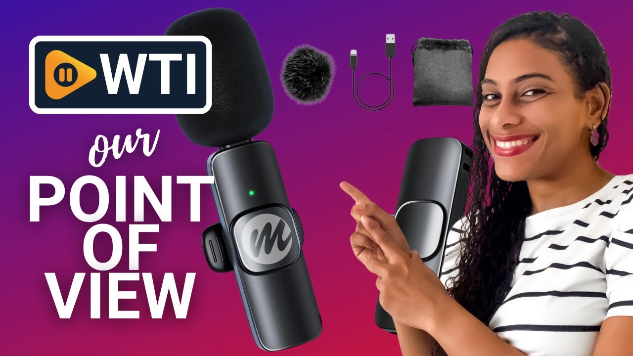 Moman Wireless Lavalier Microphones | Our Point Of View