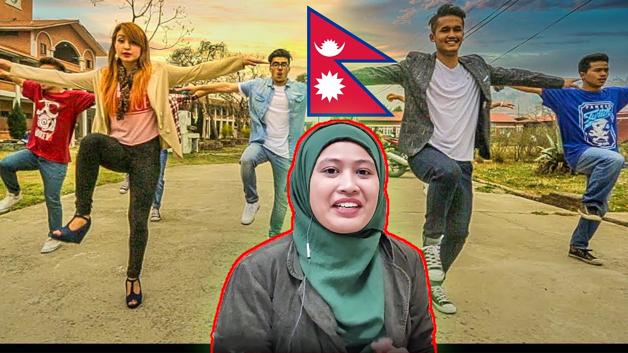 NEPALI SONG | Funtastic Choreography | Cartoonz Crew | Almoda Rana Uprety | Malaysian Girl Reactions