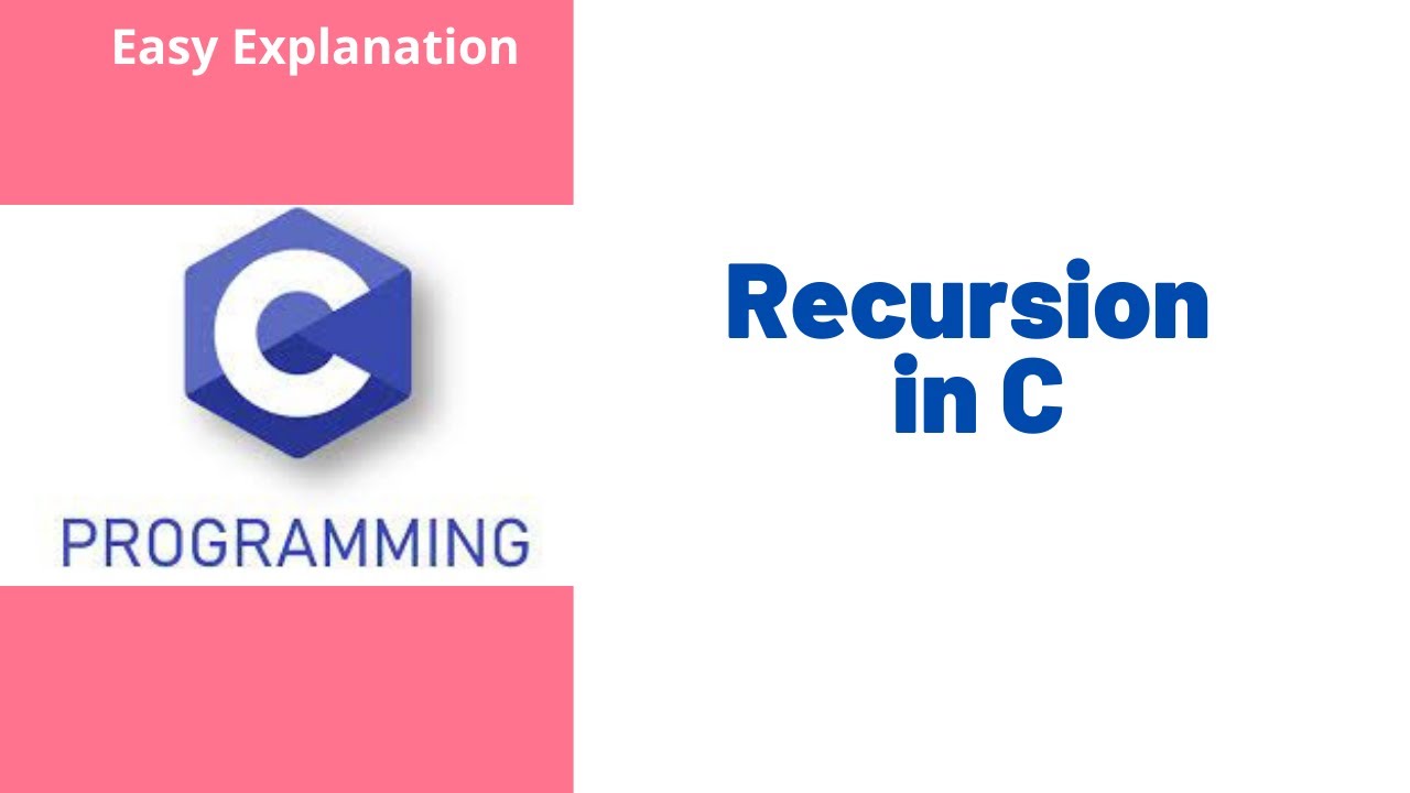 6.4. RECURSIVE FUNCTION IN C || Recursion in c programming || #c#forbeginners#function#recursion
